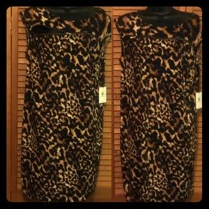 Flattering Animal Print Dress